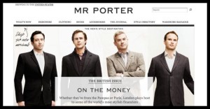 Mr. Porter Home Page