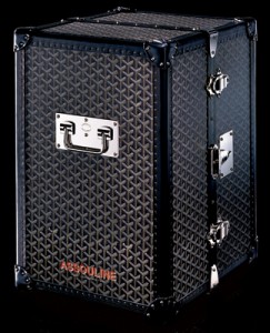 Goyard trunk from Assouline