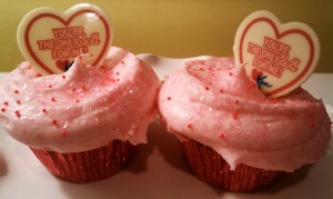 Barbie cupcakes at Magnolia Bakery