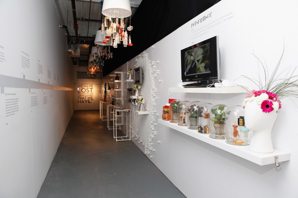 The Sensorium History of Fragrance Wall
