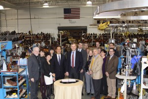 Paul Grangaard, Allen Edmonds CEO Signing China Contract