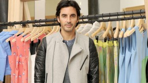 Yigal Azrouel at his new Cut25 Boutique in Soho