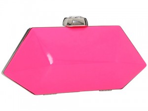 Betsey Johnson Neon Neon Gem Clutch