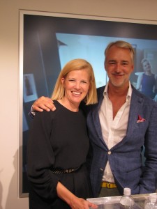 Lela Rose and Michael Bastian at FNO