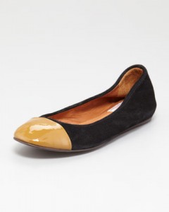 Lanvin Cap-toe Ballerina