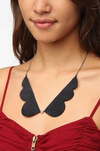 Urban Outfitters leather collar necklace