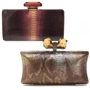 Overture by Judith Leiber Carrie and Vanessa clutches