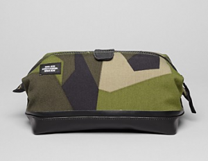 Jack Spade Camo Dipped Travel Dopp Kit