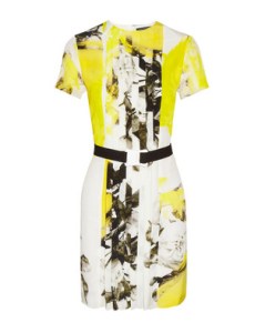 Christopher Kane Printed silk crepe de chine dress