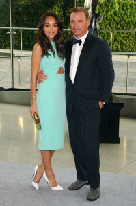 Ashley Madekwe with Shane Baum