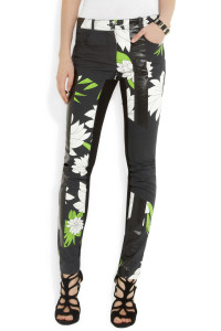 3.1 Phillip Lim Printed high-rise skinny jeans