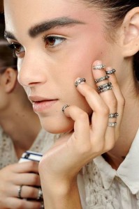 Chanel nail rings, fall/winter 2013