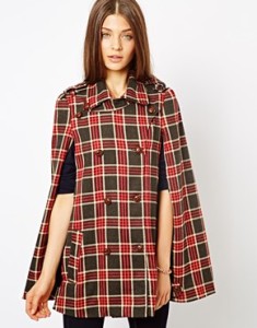 Jarlo Kerry Check Cape