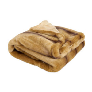 Zara Home Beaver Fur Throw