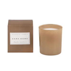 Zara Home Dark Amber Scented Candle