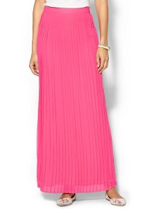 Sabine Pleated Maxi Skirt