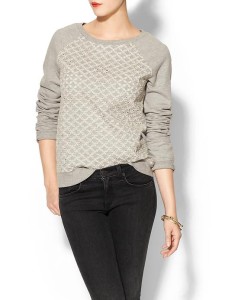 Hive & Honey Eyelet Sweatshirt