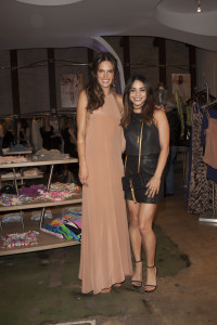 Alessandra Ambrosio and Vanessa Hudgens at the ále by Alessandra launch at Planet Blue