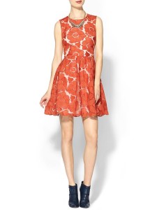 C. Luce Poppy Fit and Flare Dress