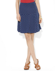 Lauren Ralph Lauren Polka-Dot Skirt