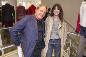 Serge Azria and Charlotte Gainsbourg