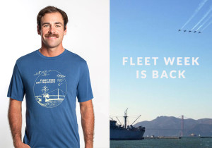 Marine Layer's Fleet Week shirt