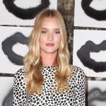 Outfit Inspiration: Rosie Huntington-Whiteley’s Boho Animal Print Dress