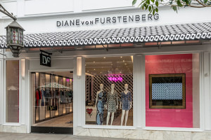 The Diane von Fursteberg Wrap Shop at the Americana at Brand