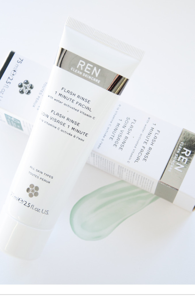 REN Flash Rinse 1 Minute Facial