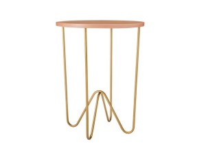 Nate Berkus round accent table