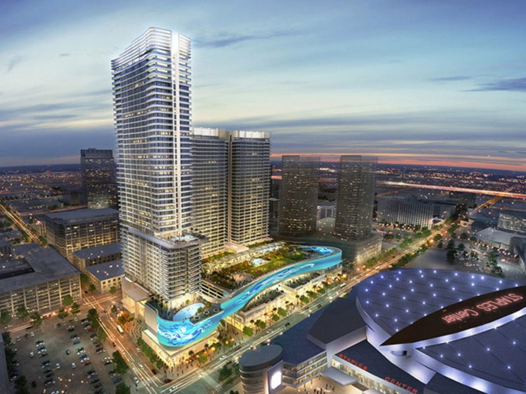 A rendering of the Cavalli Hotel and Club