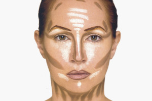 Kevyn Aucoin's contouring method