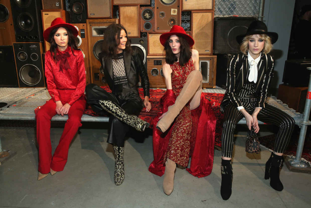 Looks from Grateful Dead x Alice + Olivia by Stacey Bendet collection.
