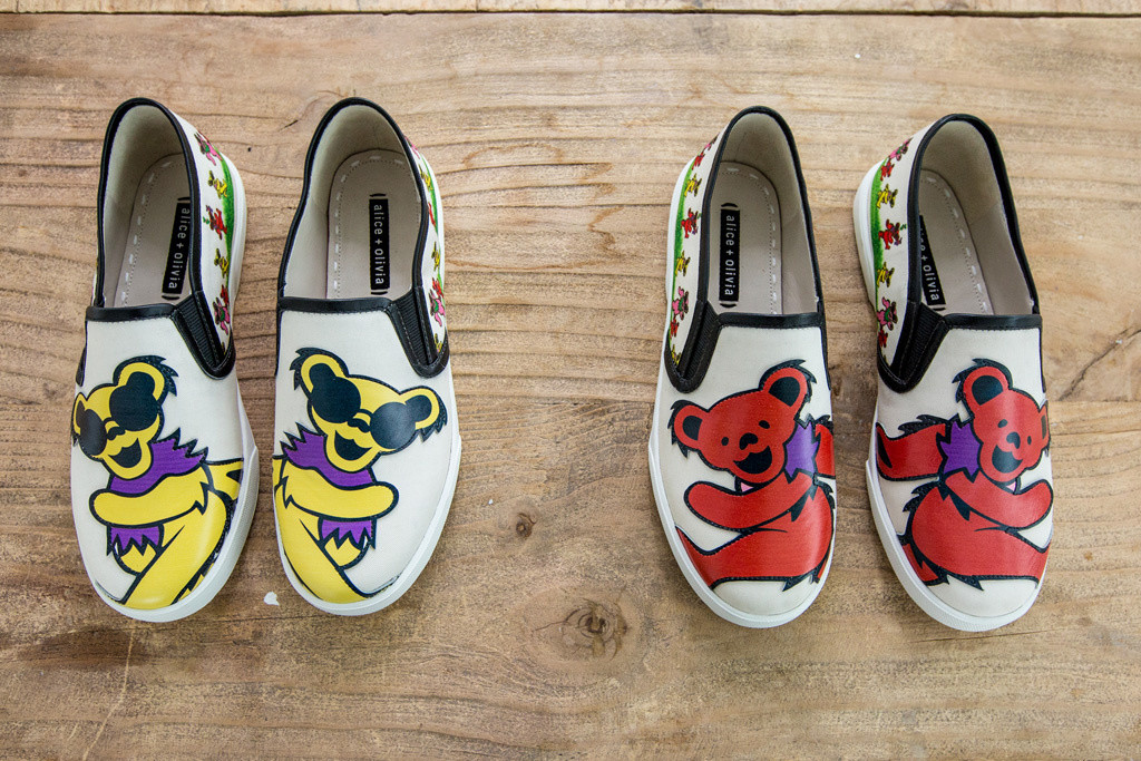 Looks from Grateful Dead x Alice + Olivia by Stacey Bendet collection.
