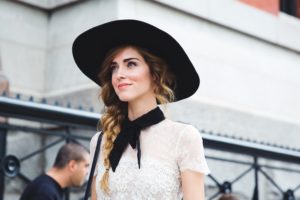 New_York_Fashion_Week_Spring_Summer_15-NYFW-Street_Style-Chiara_Ferragni-Hat-Lace_Skirt-1